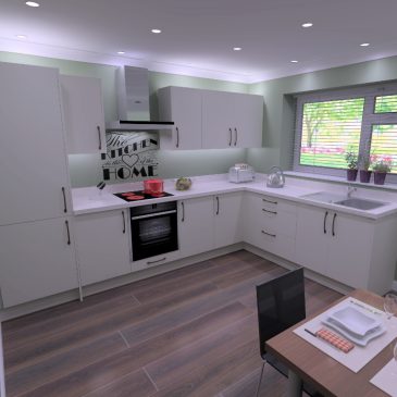 Mussell L Shape Kitchen Package