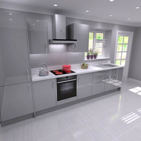 GLOSS Dust Grey Single Galley large