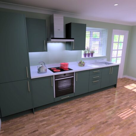 Heritage Green Single Galley large