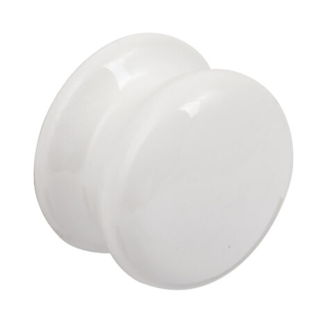 White Ceramic knob Image