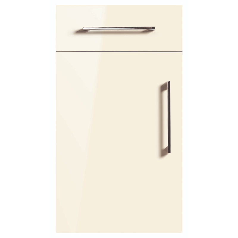 High Gloss Cream Door & Drawer