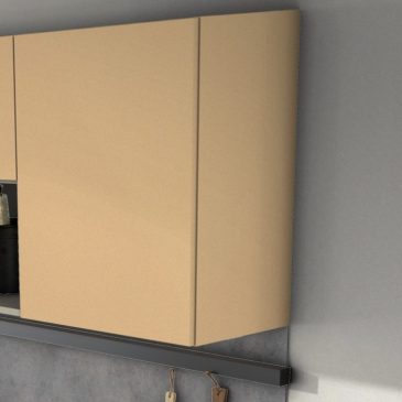 Sand Yellow U125 Decor End Panel Wall Standard